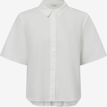Marc O'Polo DENIM Bluse in Weiß: Vorderseite