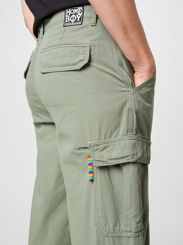 Loosefit Jeans cargo 'X-tra' di HOMEBOY in verde