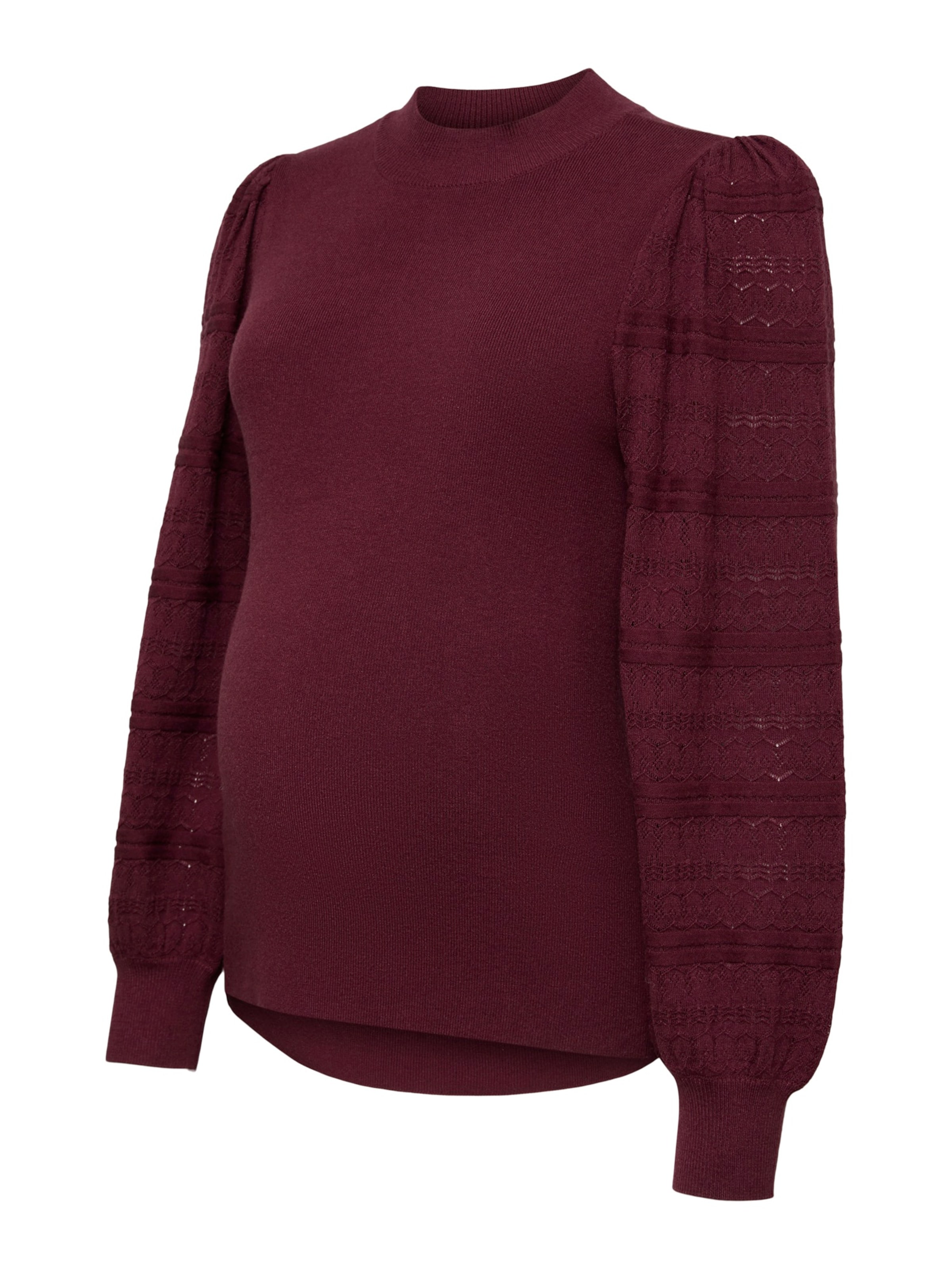 Vero Moda Maternity Sweater 'VMMNEWLIMONE' in Purple: front