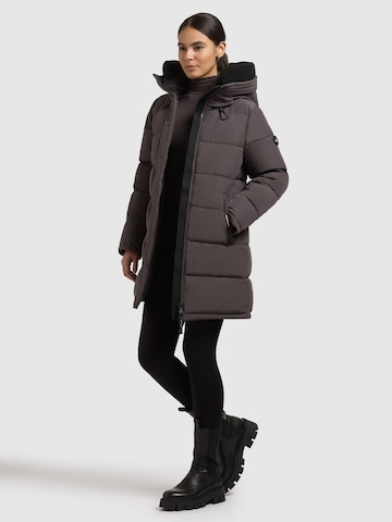 khujo Winter coat 'Kelsi' in Grey