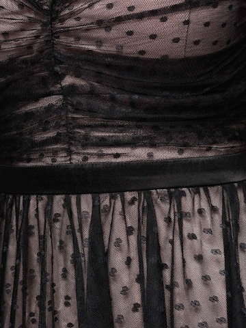 Ombre Dress in Black
