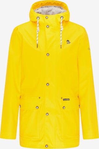 Veste fonctionnelle 'Bridgeport' Schmuddelwedda en jaune : devant