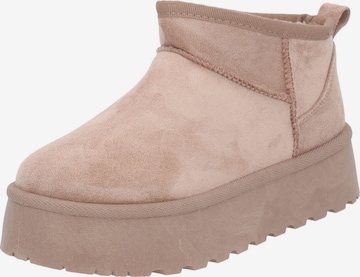 Boots 'Zembra' Palado en beige : devant