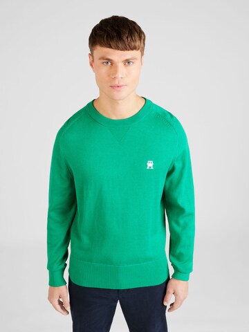 TOMMY HILFIGER Pullover i grøn: forside