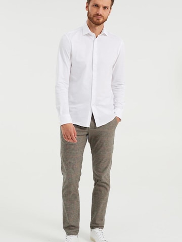 WE Fashion Slim fit Ing - fehér