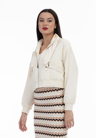 faina Between-season jacket in Beige: front