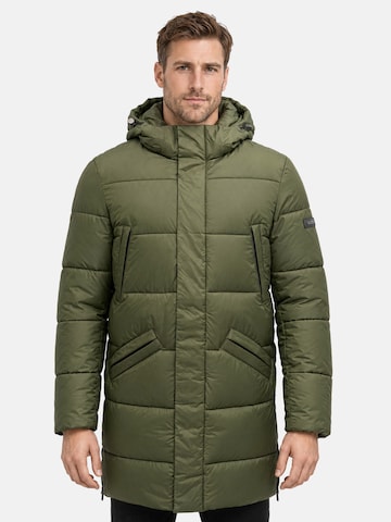 Tazzio - Abrigo de invierno 'A826' en verde: frente