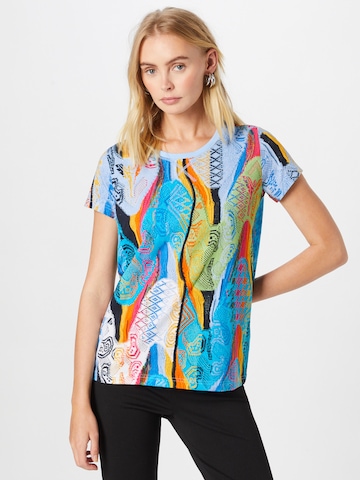 Carlo Colucci Shirt 'Cristina' in Mixed colours: front