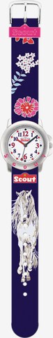 SCOUT Watch in Blue: front