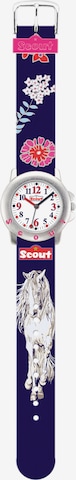 SCOUT Watch in Blue: front