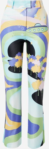 House of Sunny Regular Broek in Blauw: voorkant