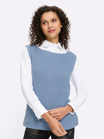 heine Tröja i blå: framsida