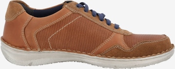 JOSEF SEIBEL Athletic Lace-Up Shoes 'Anvers 97' in Brown