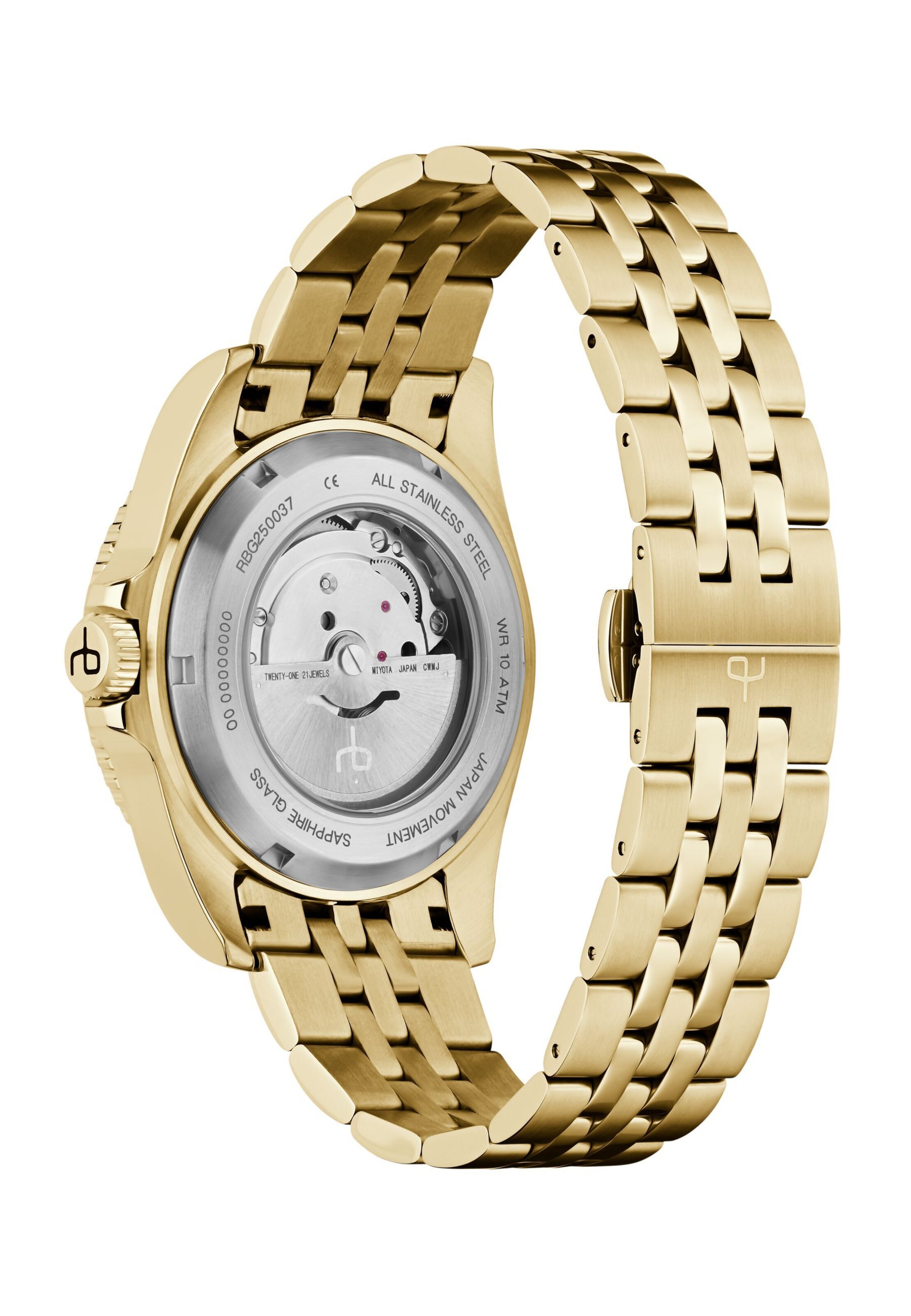 rag & bone Analoog horloge 'Rowan' in Goud