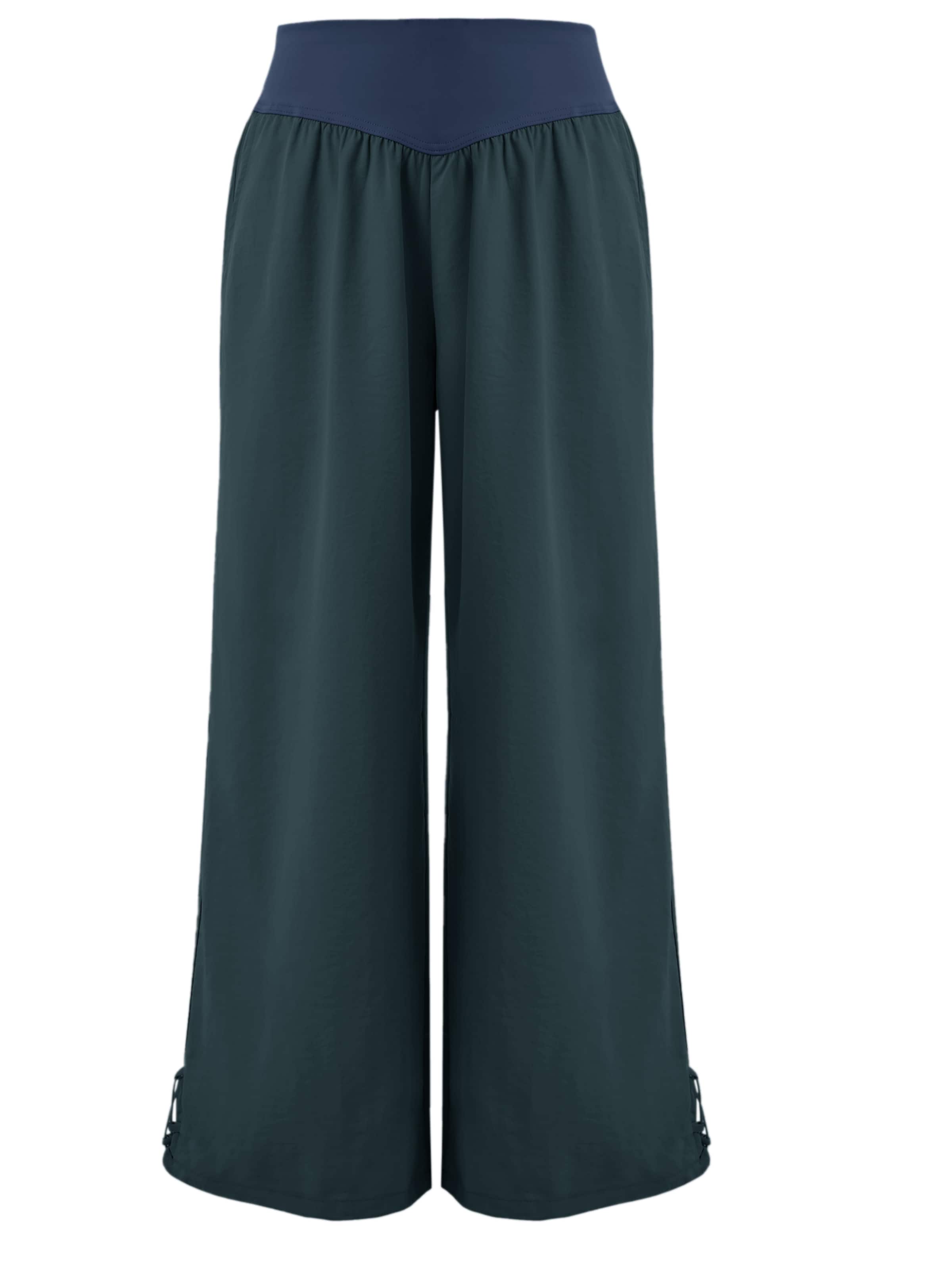 Imily Bela Loosefit Housut värissä sininen: etupuoli