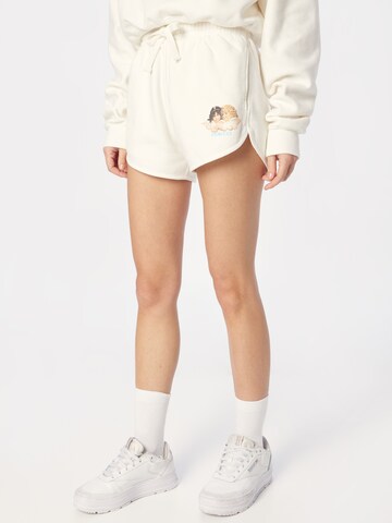 Fiorucci - Loosefit Pantalón en blanco: frente