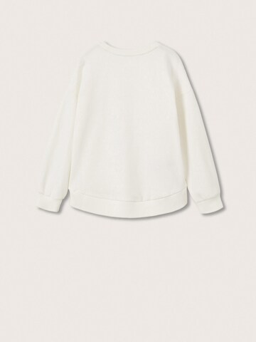 MANGO KIDSSweater majica 'Joia' - bijela boja
