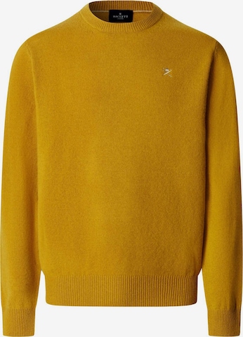 Hackett London Sweater in Yellow: front