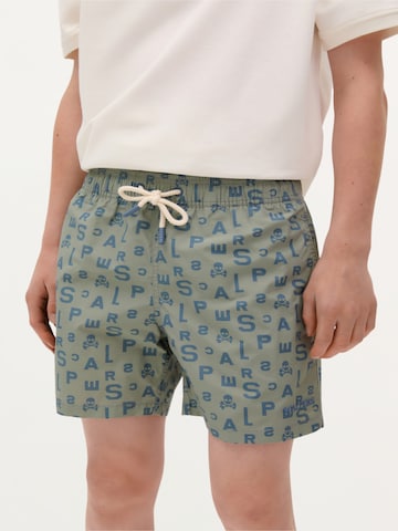 Scalpers Zwemshorts in Groen: voorkant