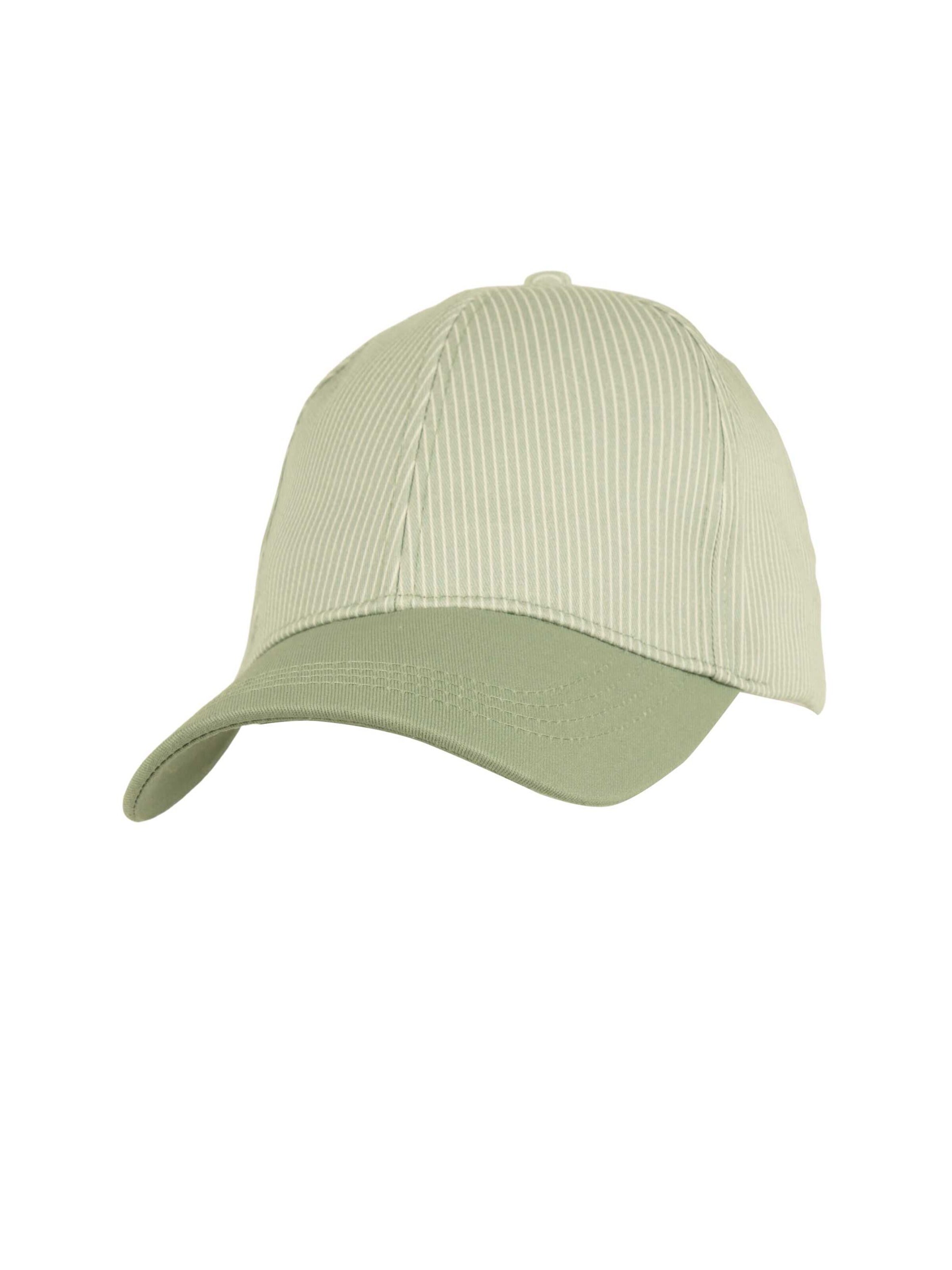 SAMAYA Cap 'Anch' in Grün: Vorderseite