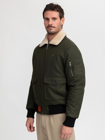 Bombers Winterjas 'AVIATOR MEN' in Groen