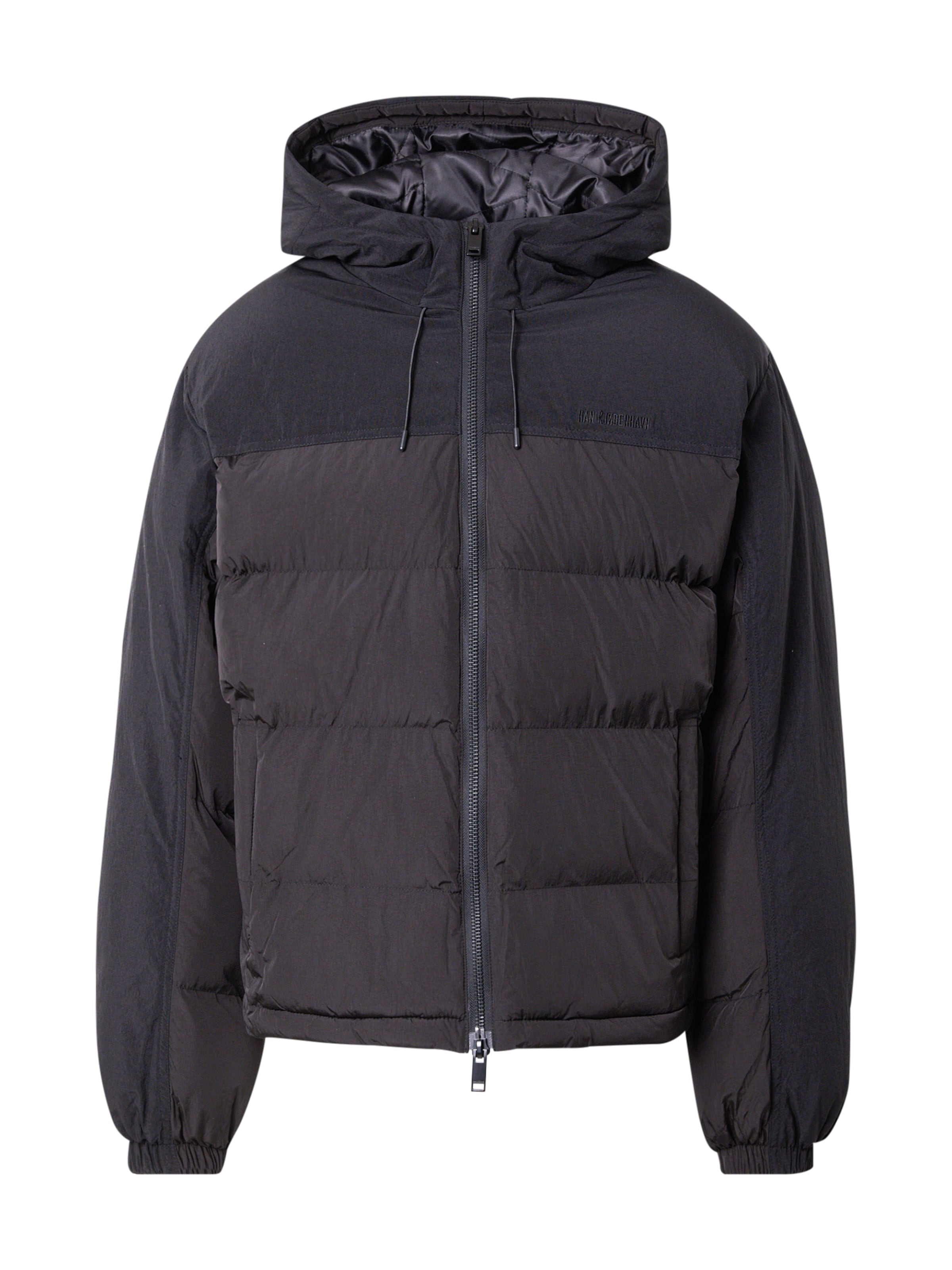 Han Kjøbenhavn Χειμερινό μπουφάν σε μαύρο: μπροστά
