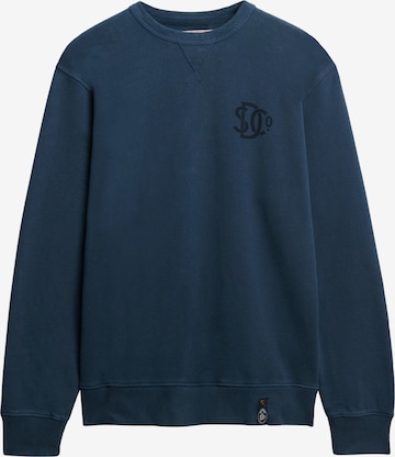 Sweat-shirt Superdry & Co en bleu : devant