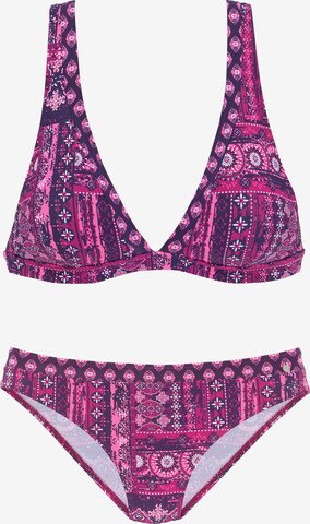 s.Oliver Triangle Bikini in Mixed colors: front