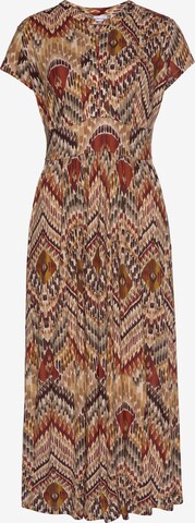 LASCANA Summer Dress in Brown: front