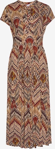 LASCANA Summer dress in Brown: front