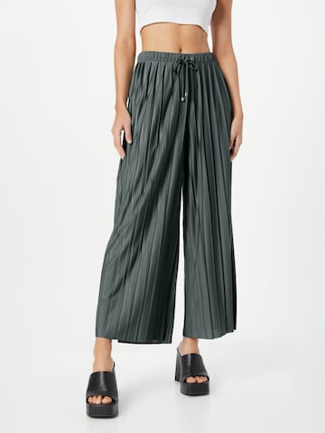 ABOUT YOU Wide leg Pants 'Caren' in Grey: front