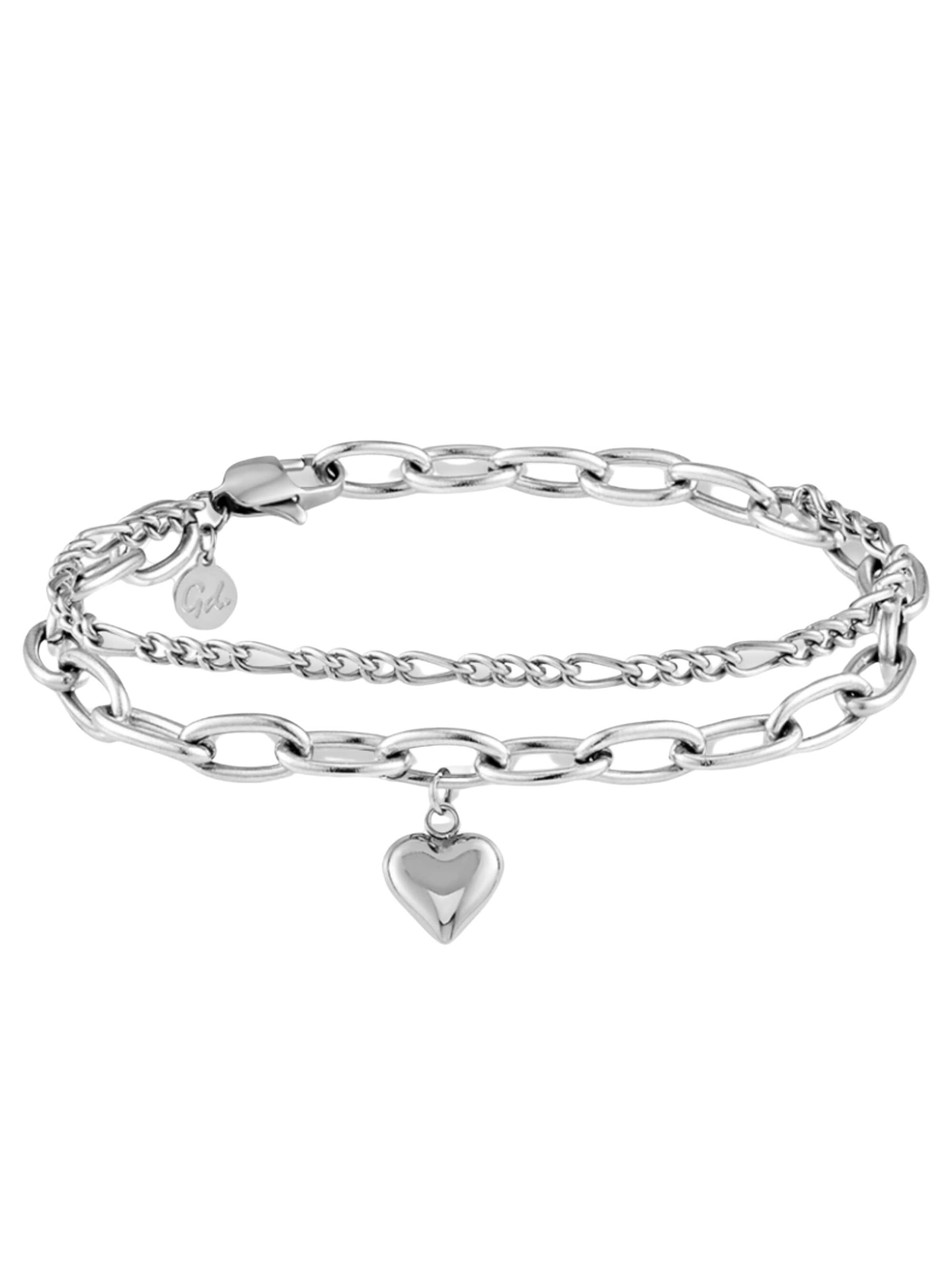 Bracelet 'Figaro' GOOD.designs en argent : devant