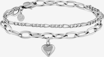 Bracelet 'Figaro' GOOD.designs en argent : devant