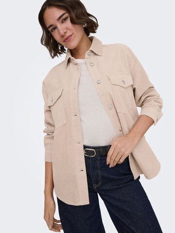 Camicia da donna 'ONLTiggy' di ONLY in bianco: frontale