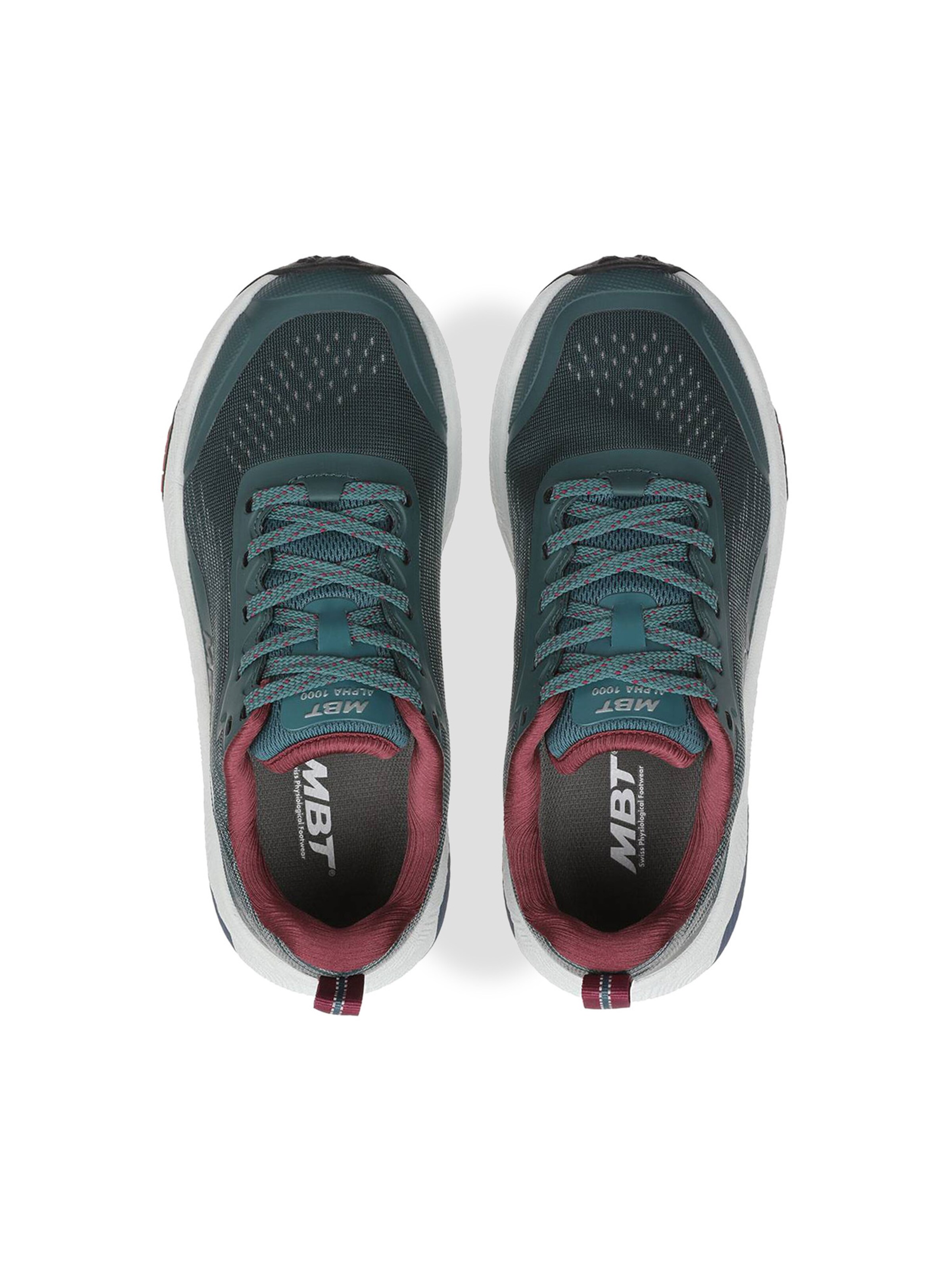 MBT - Sapatilhas slip-on ' ALPHA 1000 ' em azul: topo