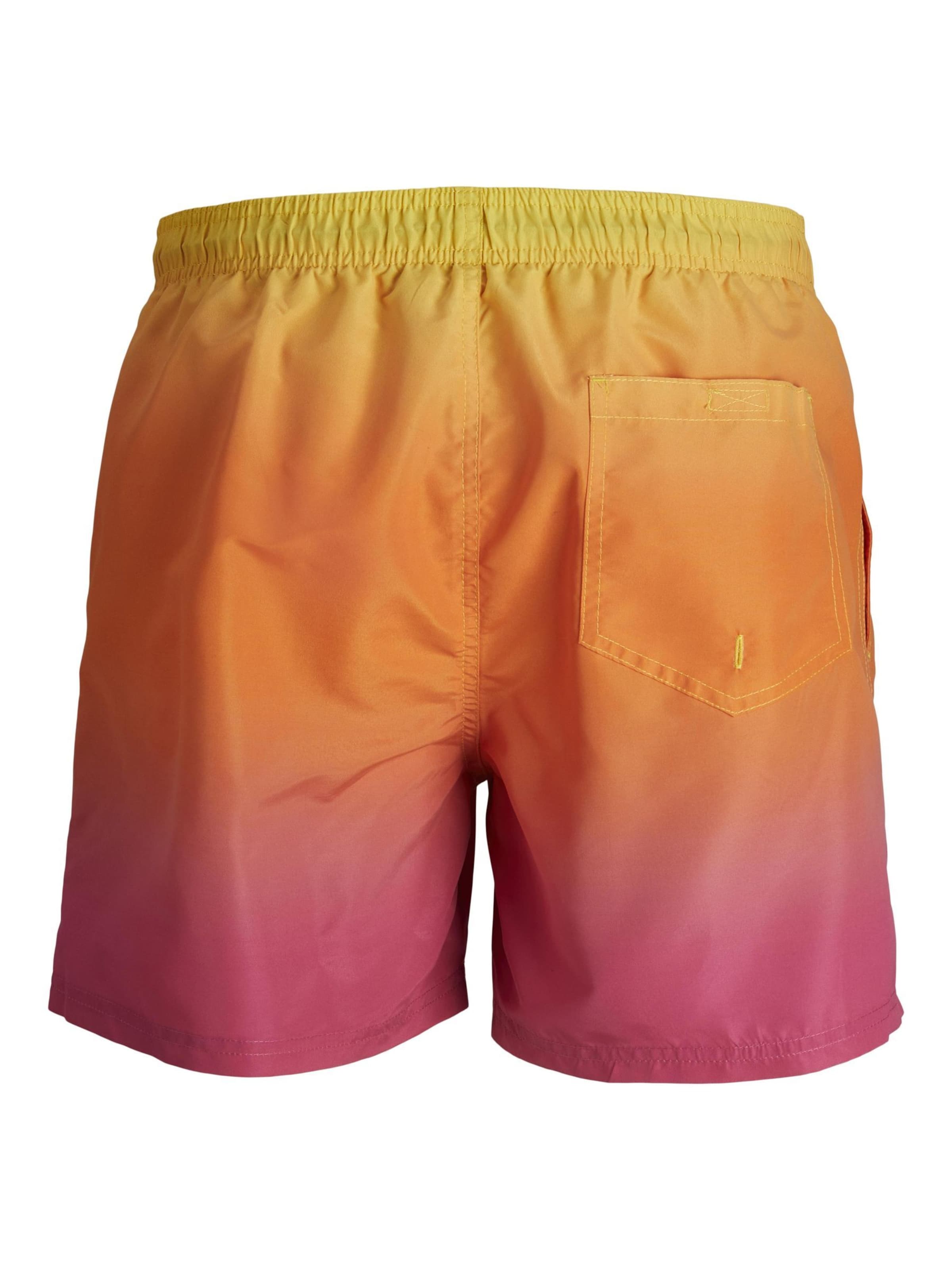 Pantaloncini da bagno 'Fiji' di JACK & JONES in arancione
