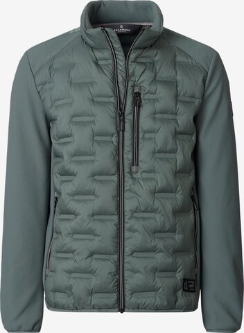 CASAMODA Between-season jacket 'Basic' in Green: front