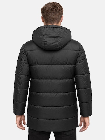 Cappotto invernale 'A825' di Tazzio in nero
