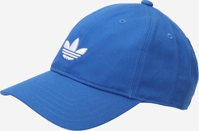 Kepurė 'Adicolor Classic Trefoil' iš ADIDAS ORIGINALS, spalva – mėlyna / balta, Prekių apžvalga