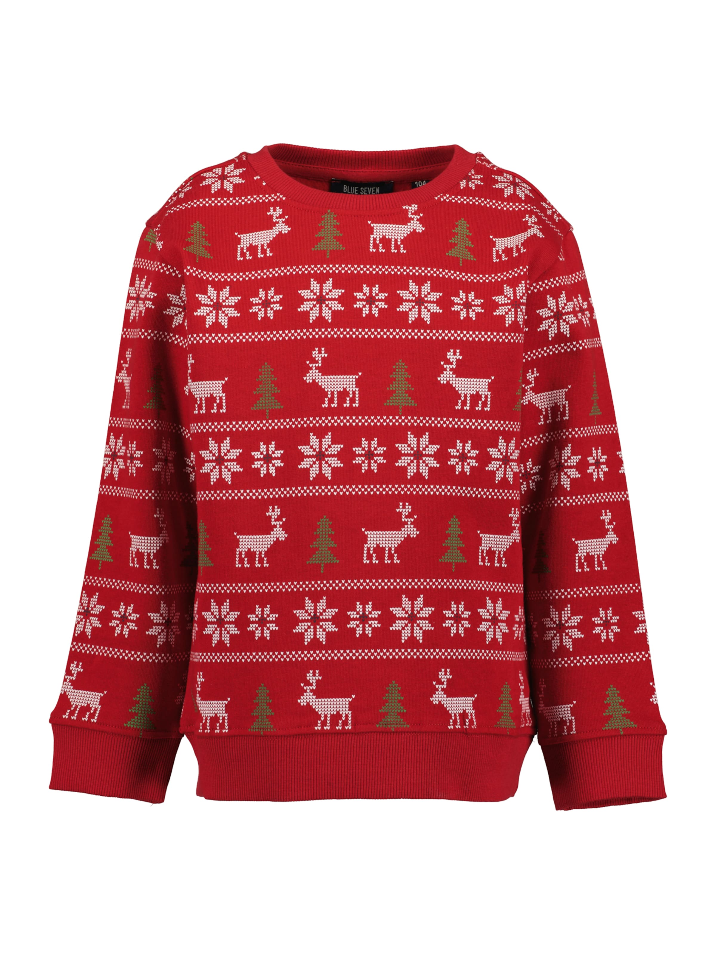BLUE SEVEN Sweatshirt in Red: front