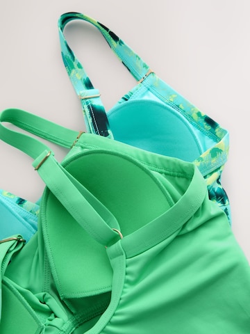 Next Triangle Shaping swimsuit in Blue