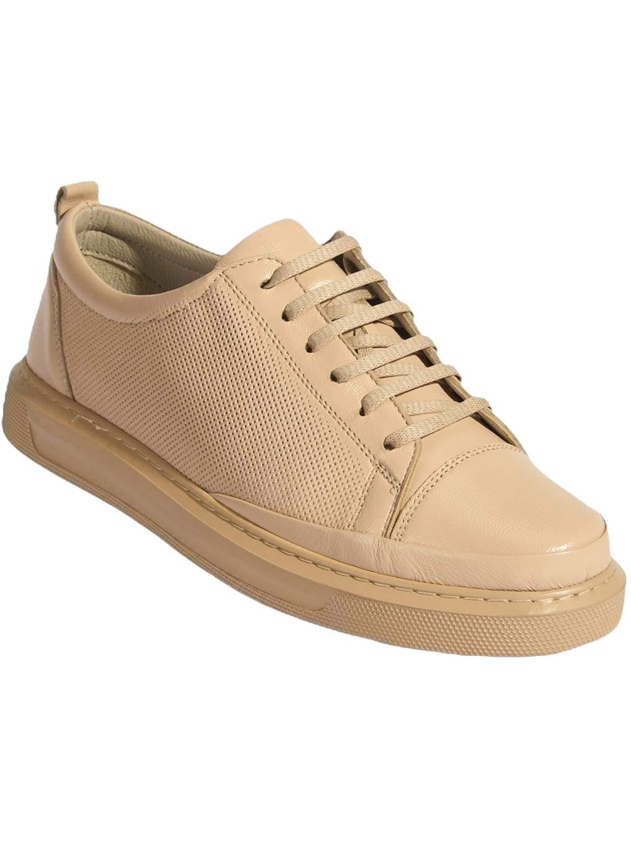 Desa - Zapatillas deportivas bajas 'Trainer' en beige
