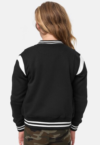 Urban Classics Zip-Up Hoodie in Black