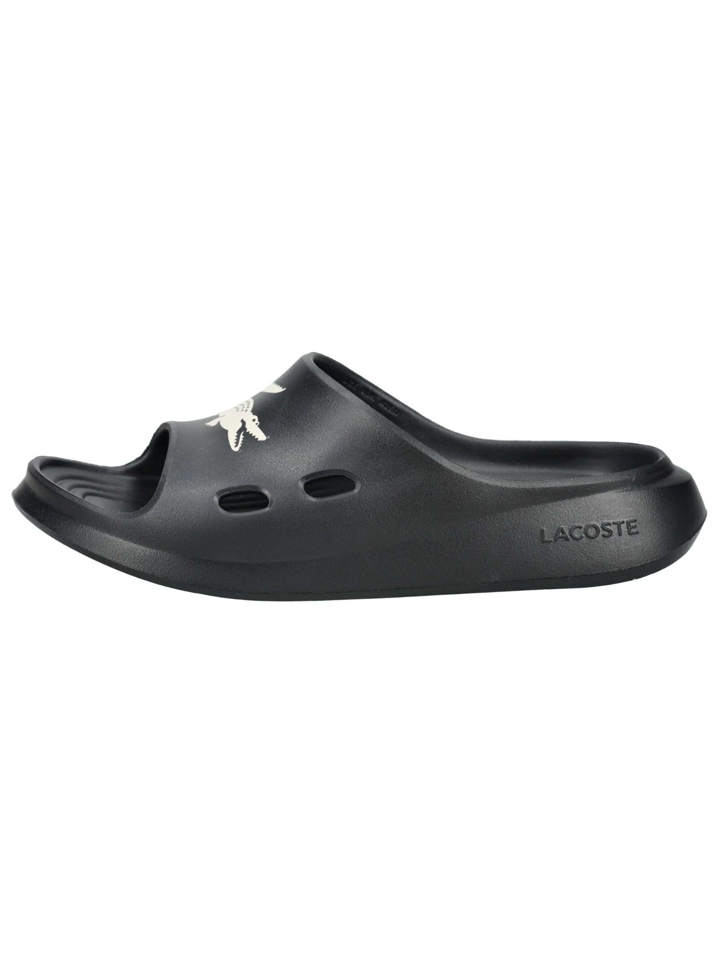 LACOSTE Pantolette in Schwarz