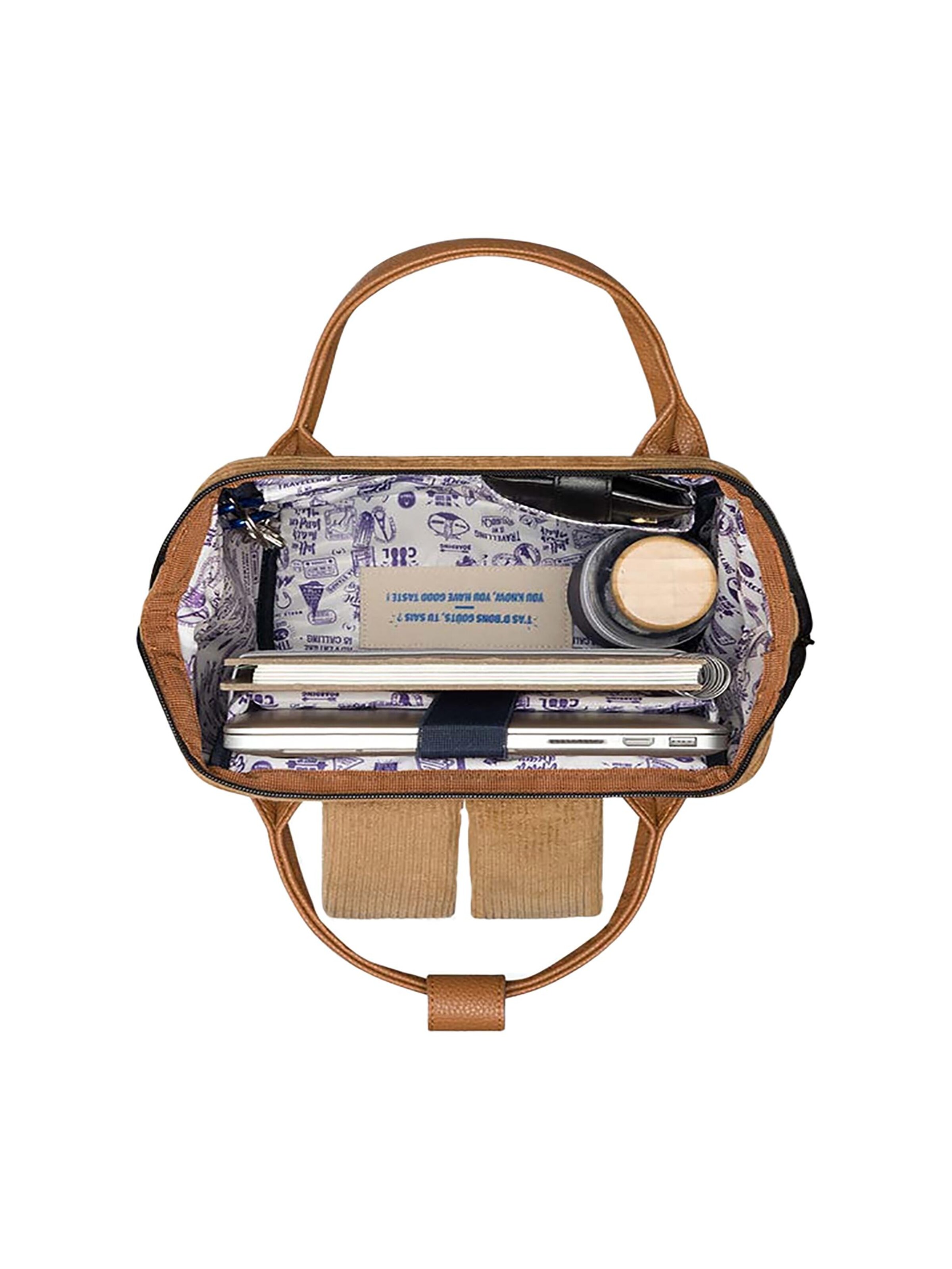 Cabaia Rucksack 'Dubai S' in Beige