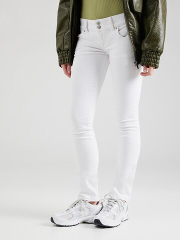LTB Slim fit Jeans 'Molly' in White: front