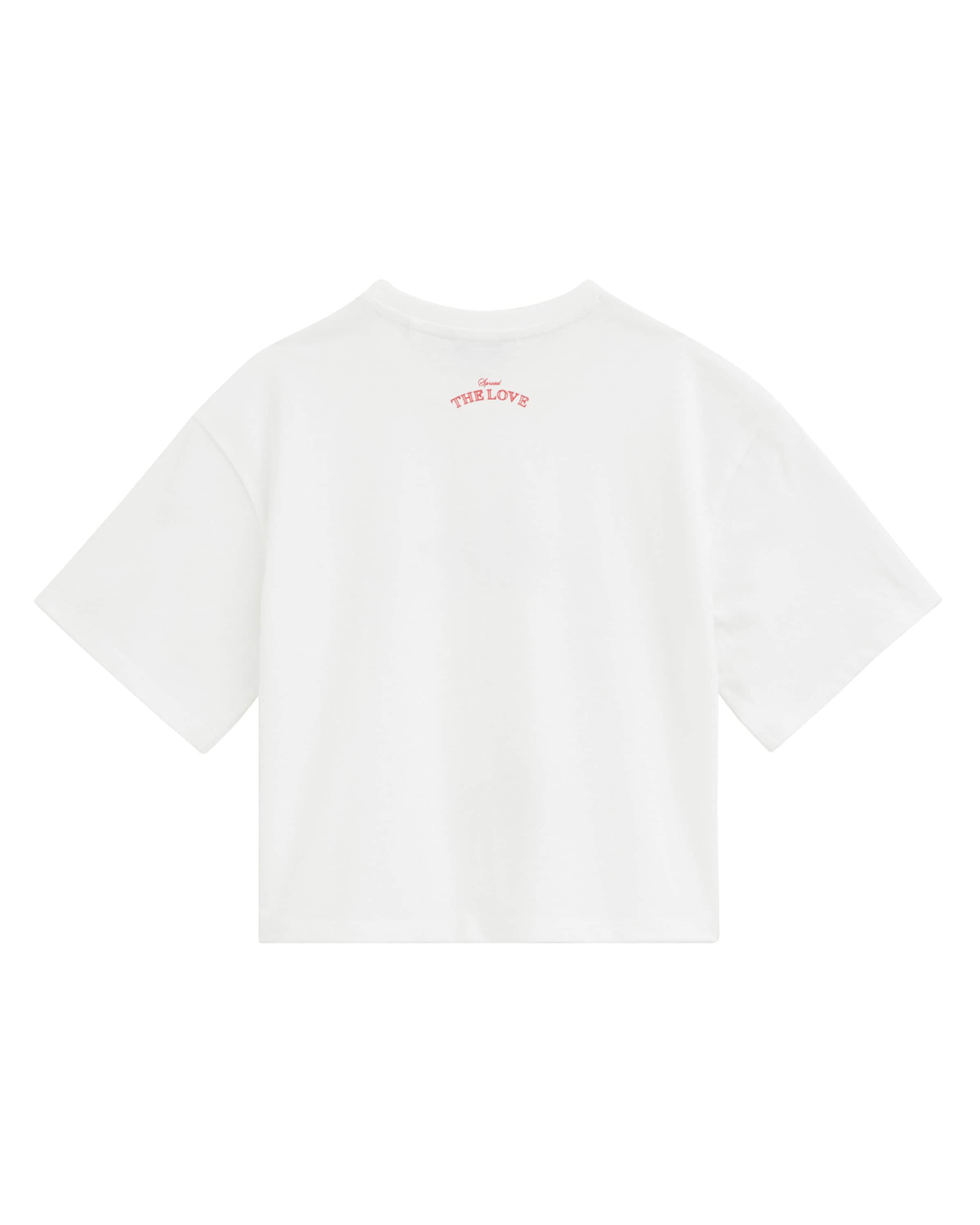 WE Fashion Тениска в бяло