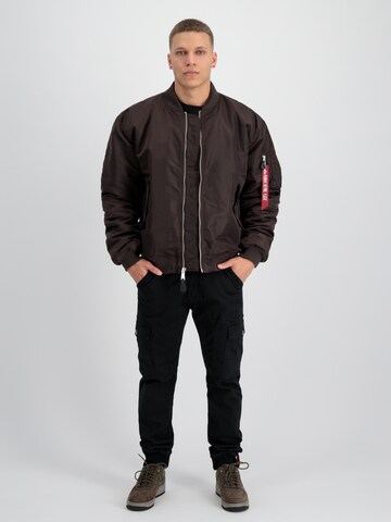 ALPHA INDUSTRIES Přechodná bunda – hnědá