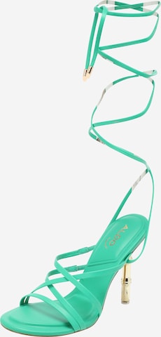 Sandalo con cinturino 'BAMBA' di ALDO in verde: frontale
