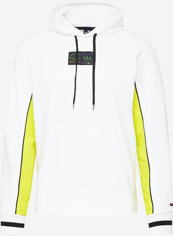 Felpa di Champion Authentic Athletic Apparel in bianco: frontale